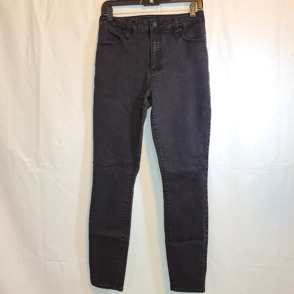Black High Waist Super Skinny Jeans 